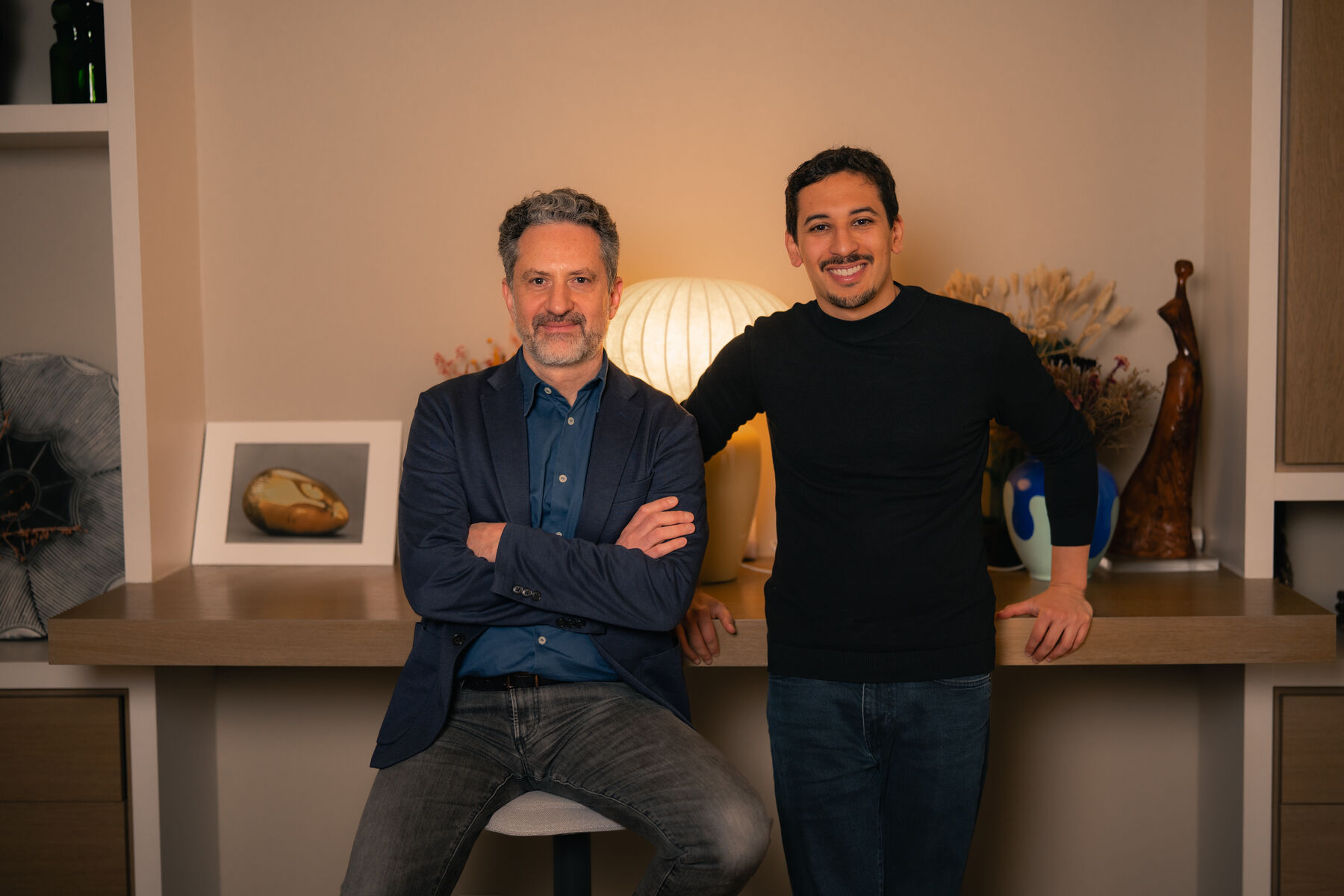 Selim et Guillaume, co-fondateurs d'Union Live